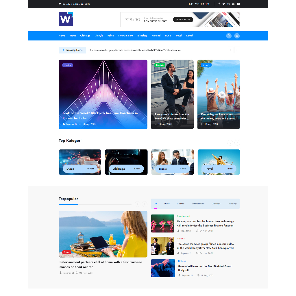 Source Code Laravel Portal Berita Online
