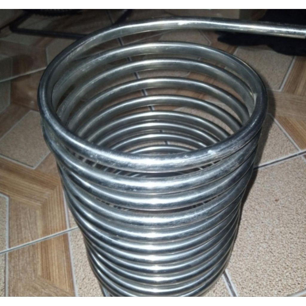 Pipa Spiral Stainless Steel Ukuran 5/8 inch