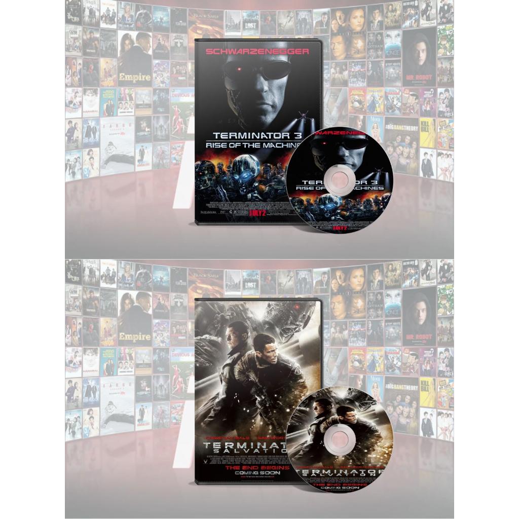 DVD Terminator 3 Rise Of The Machines (2003) + DVD Terminator Salvation (2009)