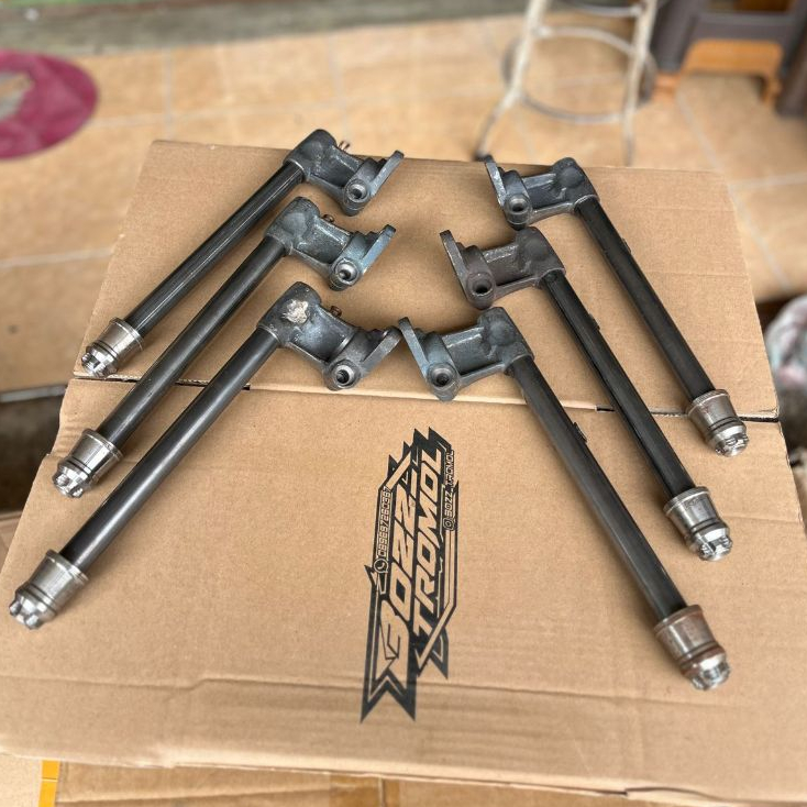 Stang JRS Stir JRS Handmade Bahan Full Besi AS 33MM Stang JRS Set jalu Model Stenlis Detail Original