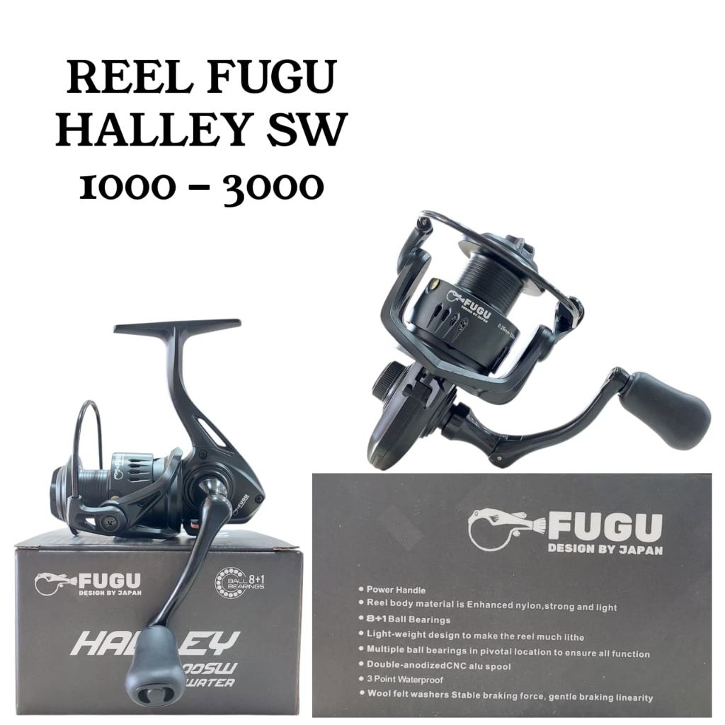 REEL FUGU HALLEY 1000SW