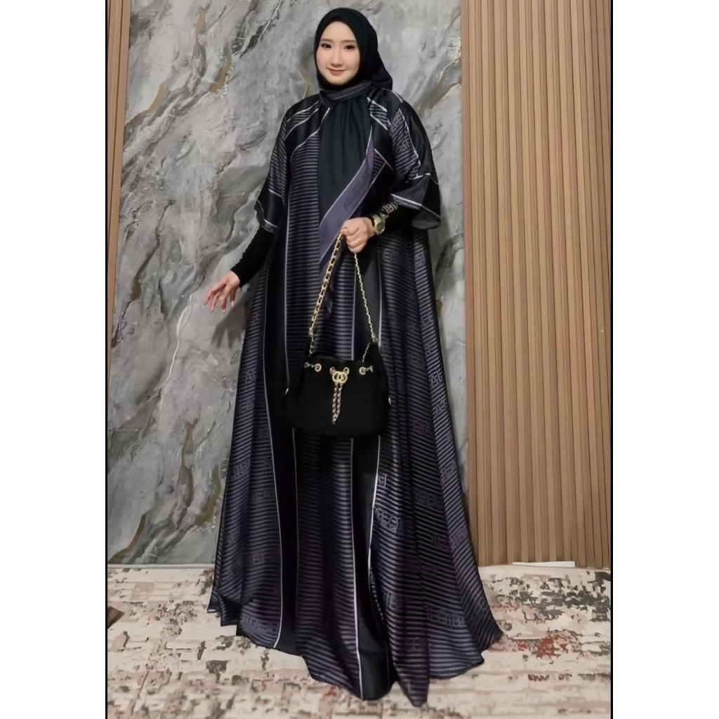 Gamis Risah collection series by Al qiblat dan Qisyajaya