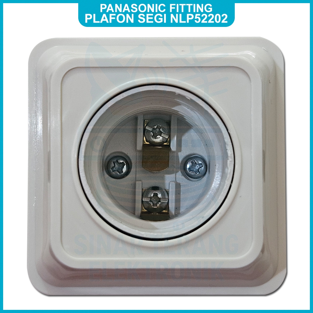 Panasonic Fitting Lampu Plafon Segi NLP52202