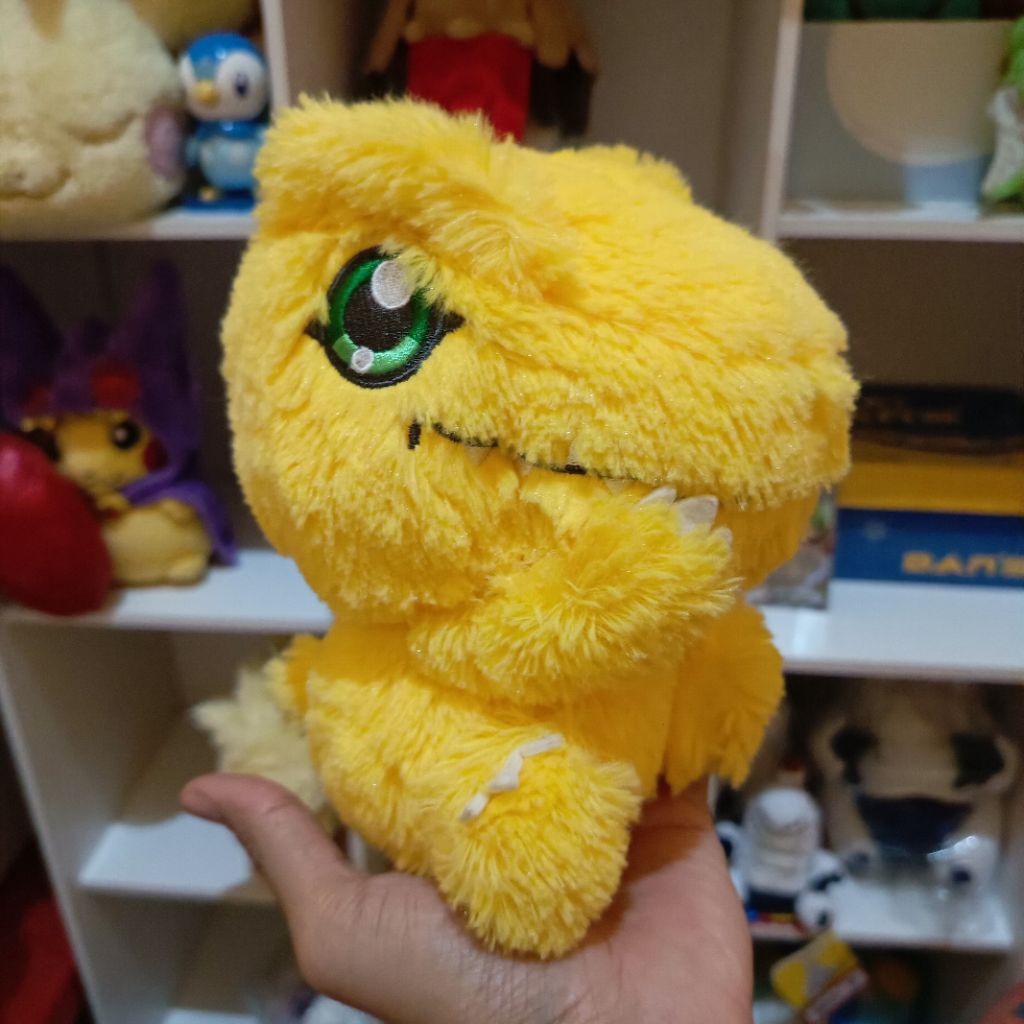 Plush Digimon Agumon Fluffy Banpresto / Digimon Agumon Bulu