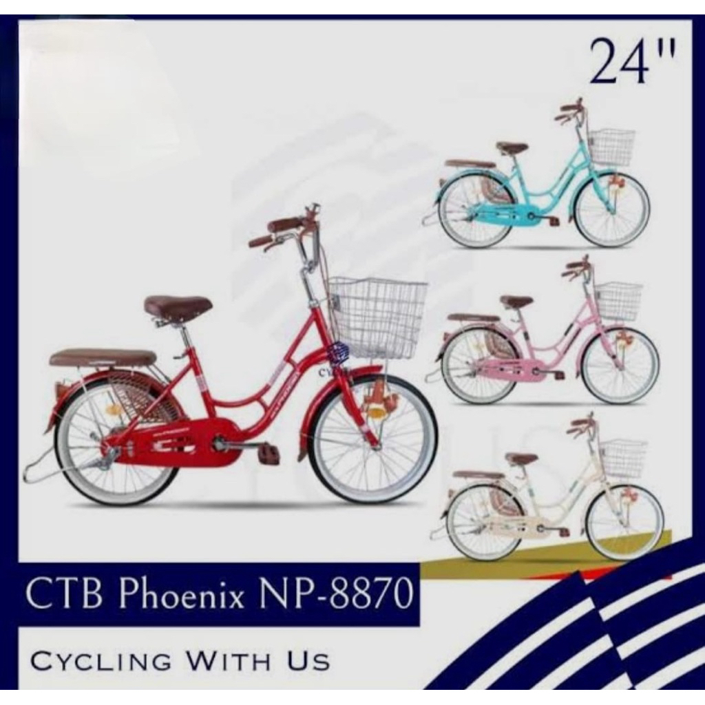 Sepeda Dewasa New Phoenix Mini 24 Inch 8870