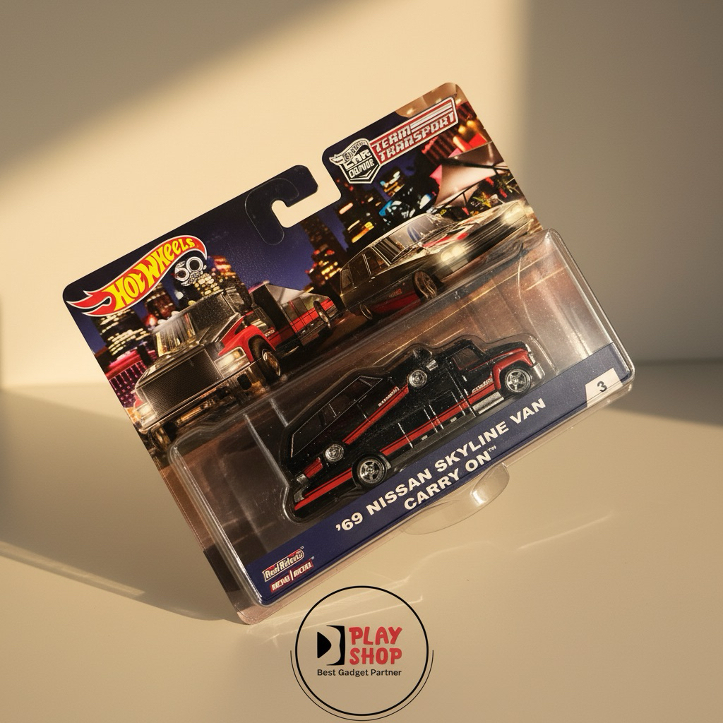 HotWheels Team Transport Nissan Skyline Van Carry ON