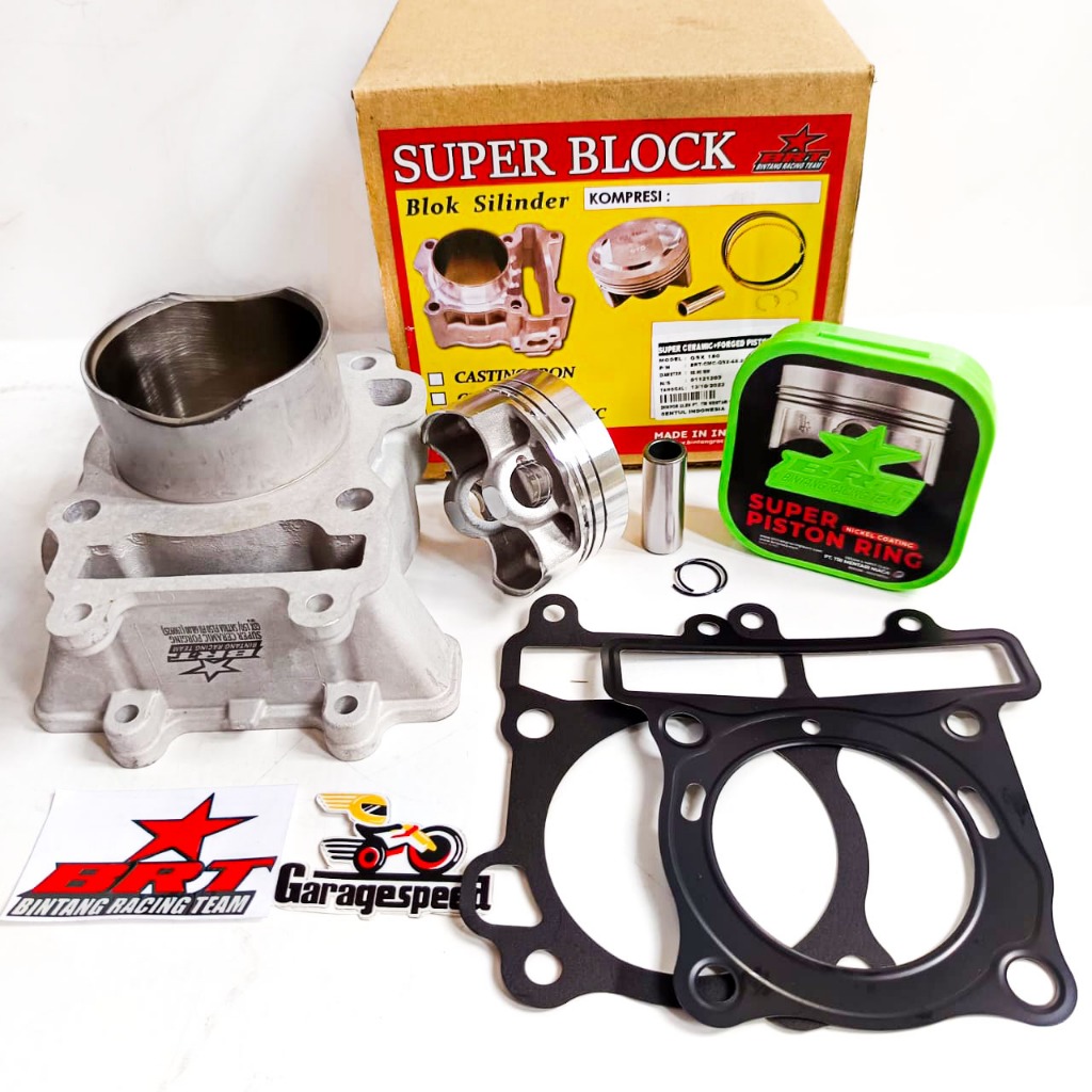 BLOK CERAMIC BRT PISTON FORGED SATRIA FU FI GSX 150 68 MM KERAMIK