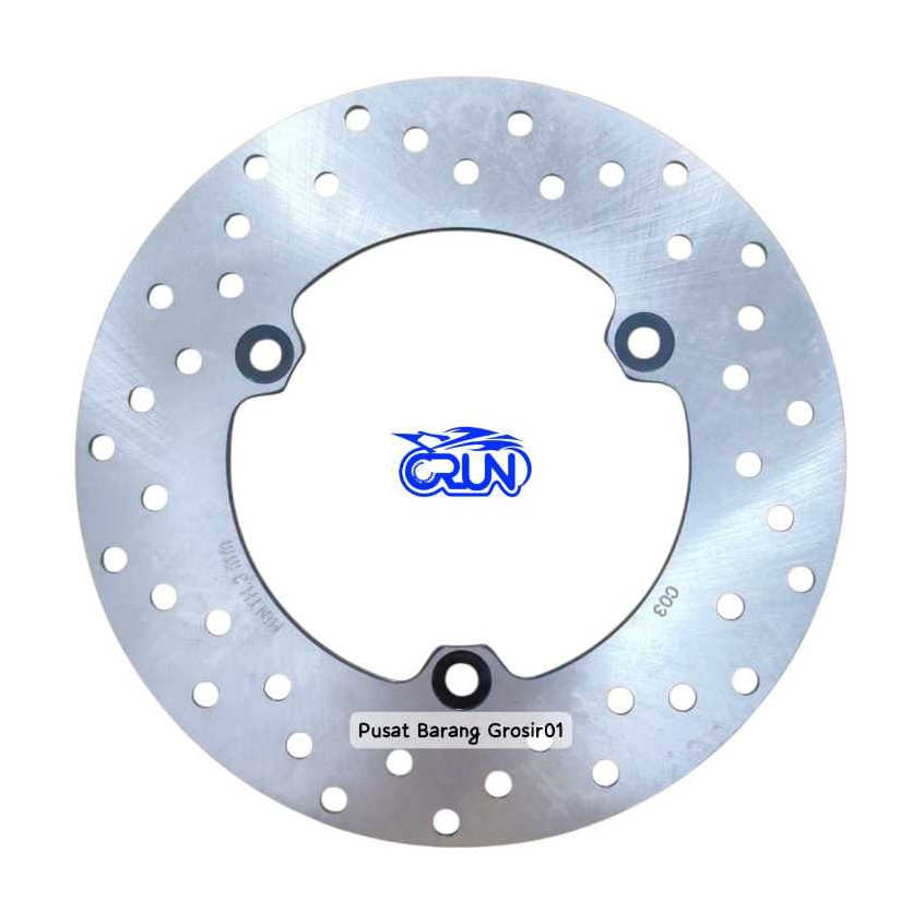 CRUN Piringan Cakram Belakang Disc Brake Yamaha YZF R15 V3 / BK6F582W00