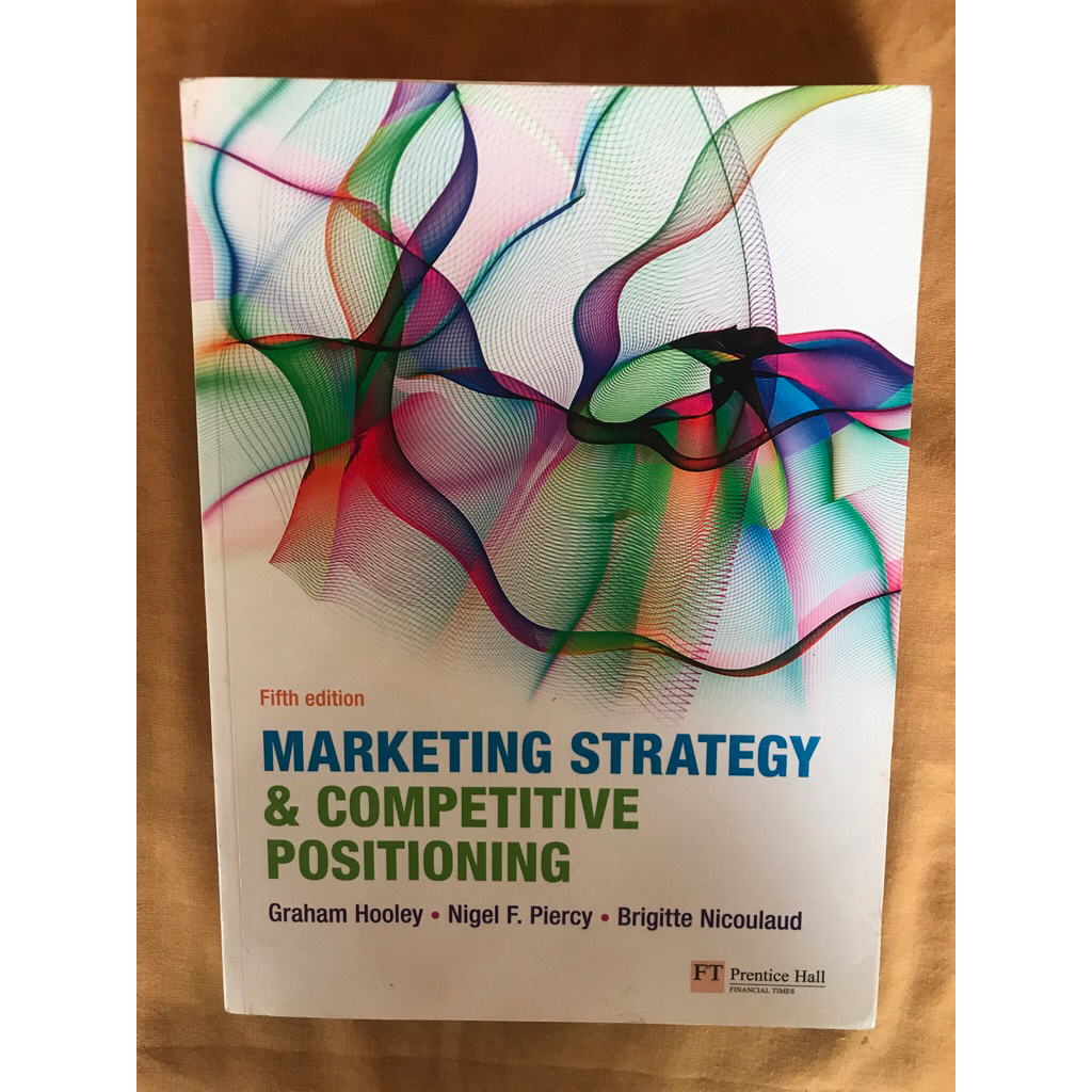 buku marketing strategy dan completitive positioning