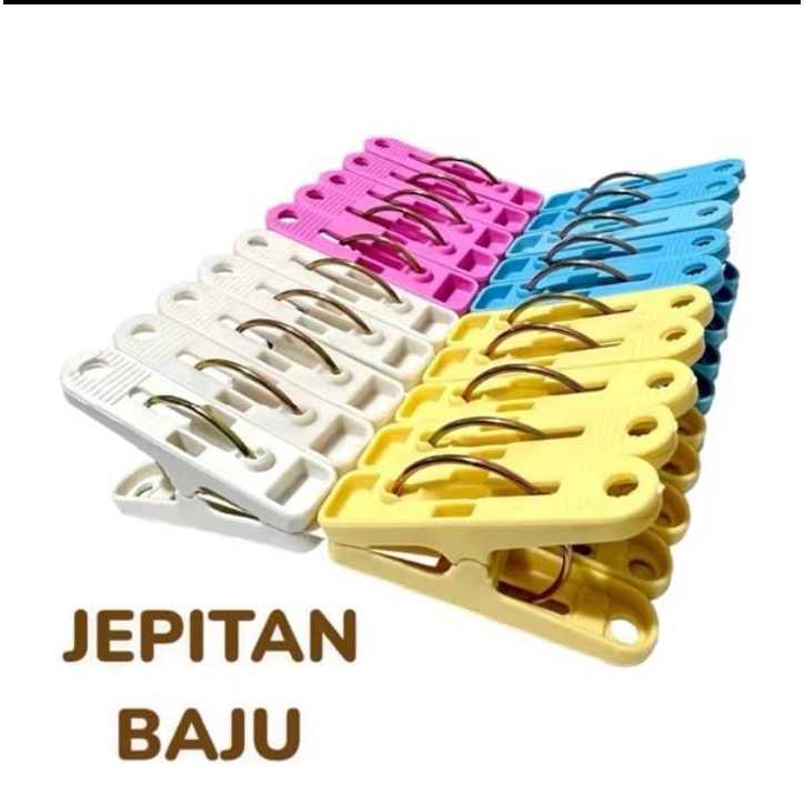 JEPITAN JEMURAN BAJU JEPITAN PAKAIAN BAHAN PLASTIK KLIP JEPITAN BAJU