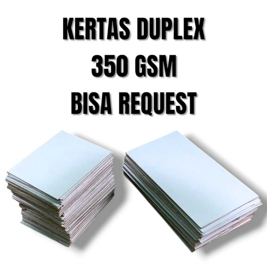 KERTAS DUPLEX 350 GSM UKURAN 6X6 kertas dublek kertas kerajinan karton kertas duplex duplex 350gsm k