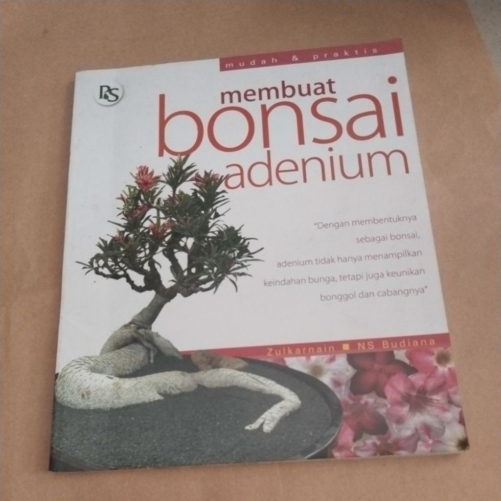 BUKU MEMBUAT BONSAI ADENIUM