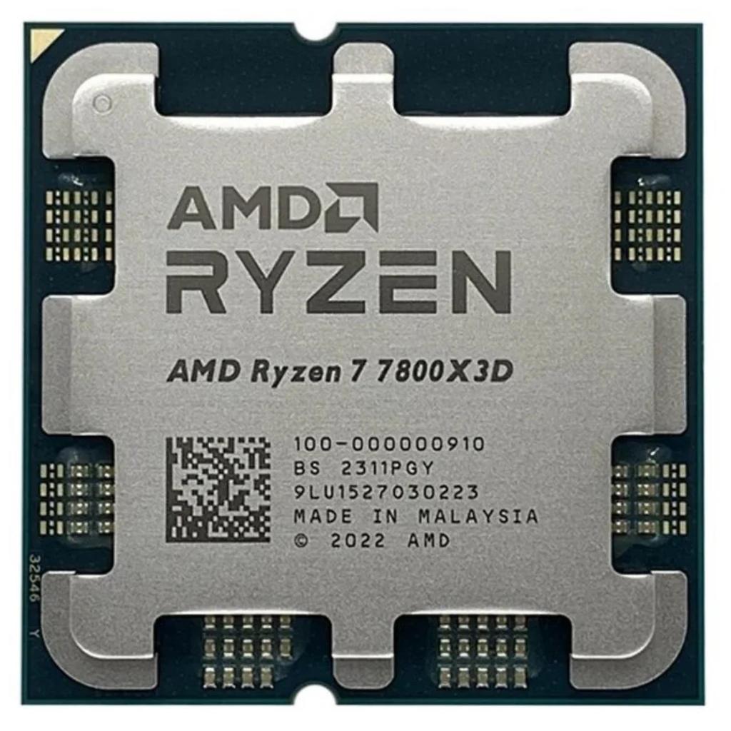AMD Ryzen 7 7800X3D TRAY 8 Cores 16 Threads Gaming Processor