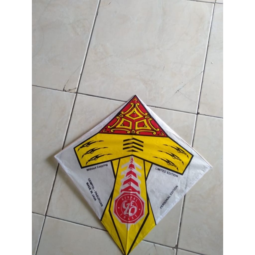 layangan sukhoi arku full petung lilitan dan fiber