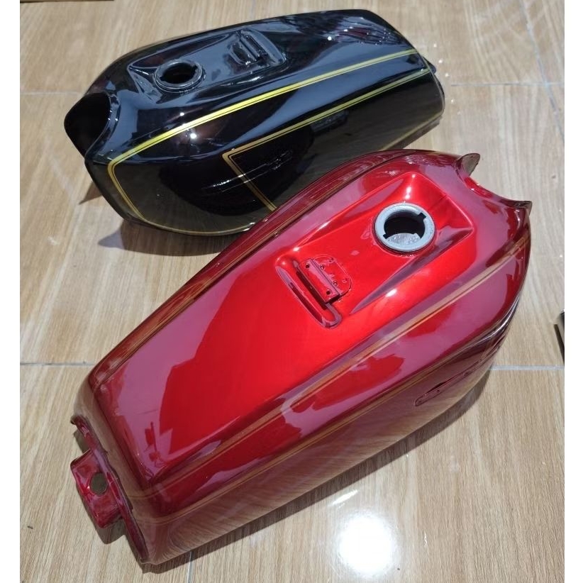 Tangki original GL100 GL125 cat baru merah & Hitam