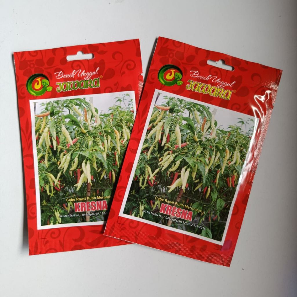 Isi 10 Gram Bibit Cabe Rawit KRESNA | Benih Cabe | Bibit Cabai Rawit | Bibit Unggul