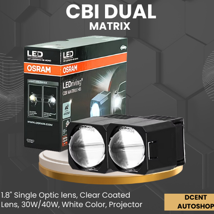 Projector Laser Biled Mini Mobil - Projector CBI Dual Matrix 1.8 Inch - LED Projector Mobil - Plug N