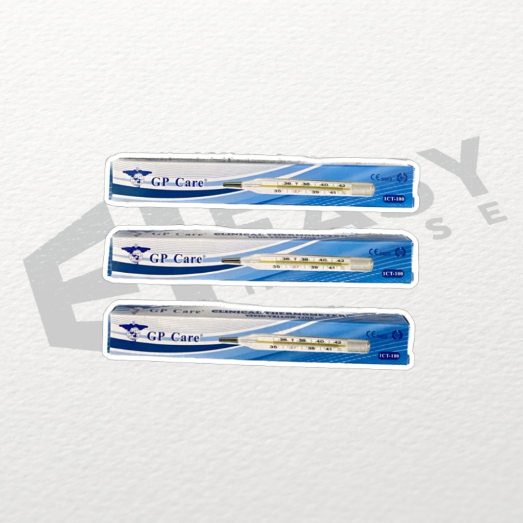 Thermometer GP Care Termometer Manual Merk GP Care ICT100 Thermometer Analog Non-Digital Thermometer