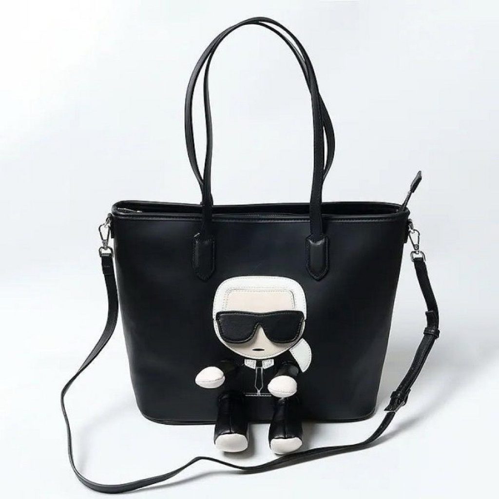 Karl Lagerfeld Doll Tote Bag 
