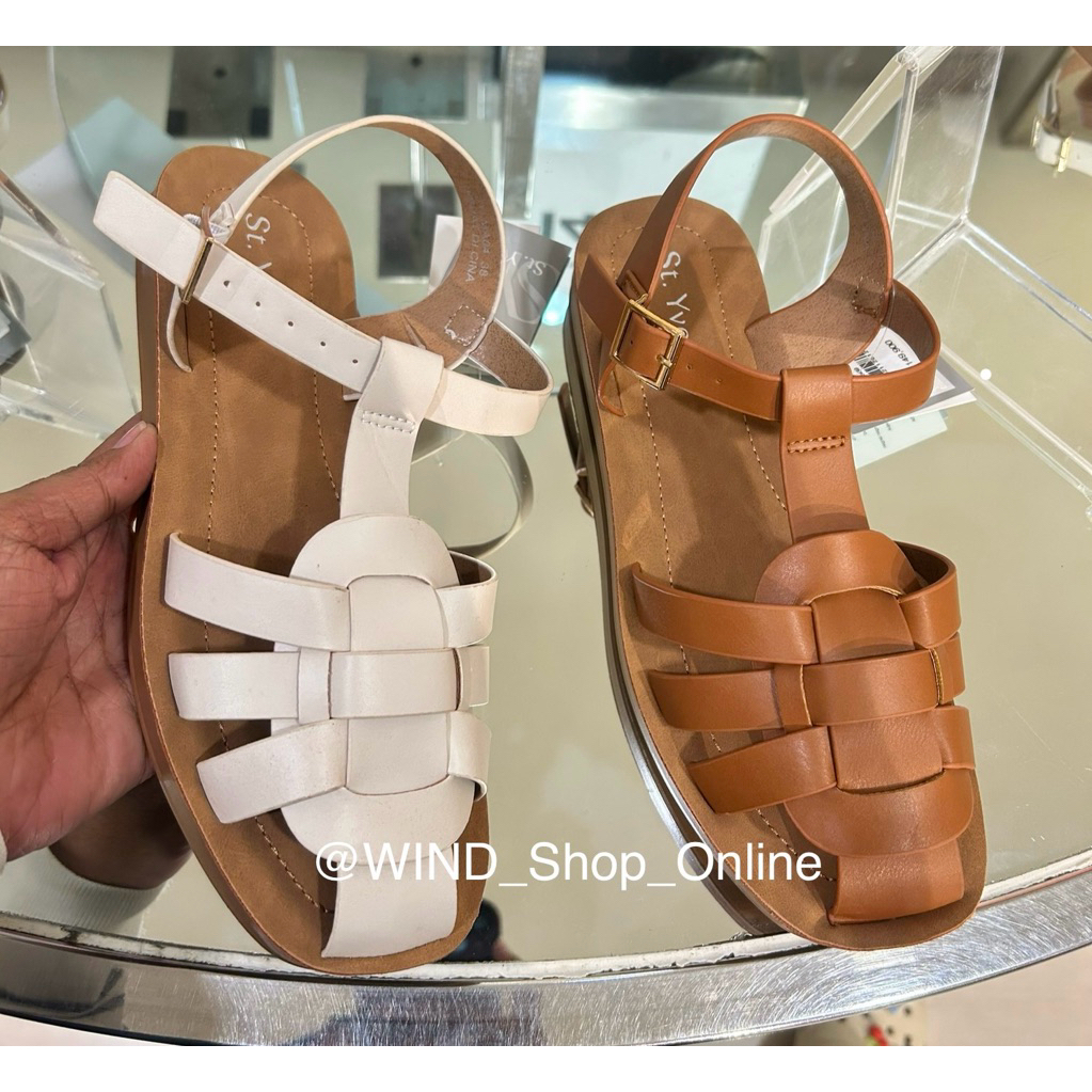 ST.YVES Sepatu sandal wanita tali belakang Size 36-41
