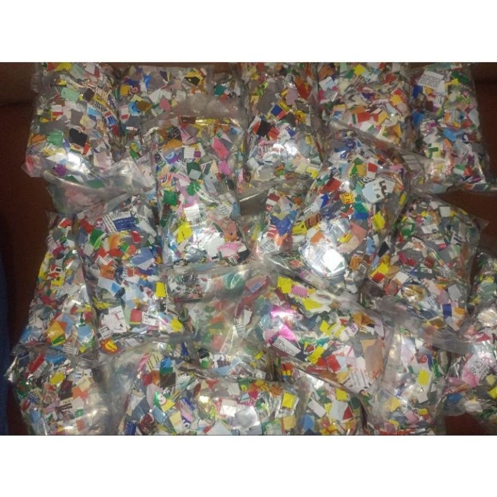 plastik isi ecobrick 100 gram