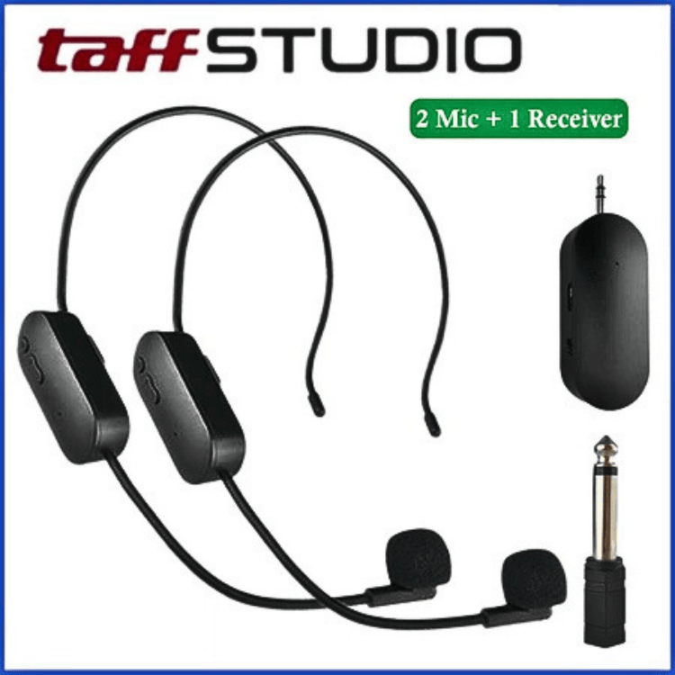 START 2 PCS Mic Mikropon Bando wireles Imam Masjid Terbaik karaoke konten kreator mengajar Terbaru