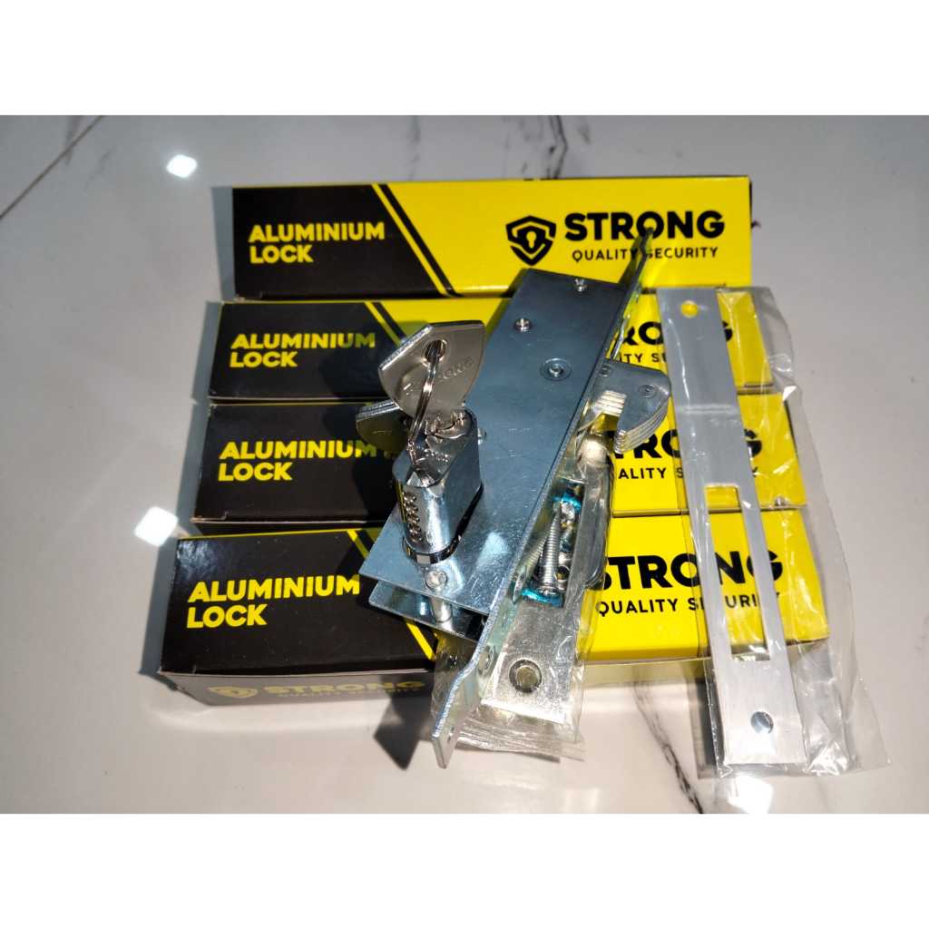 KUNCI Pintu Sliding KAIT ALUMINIUM