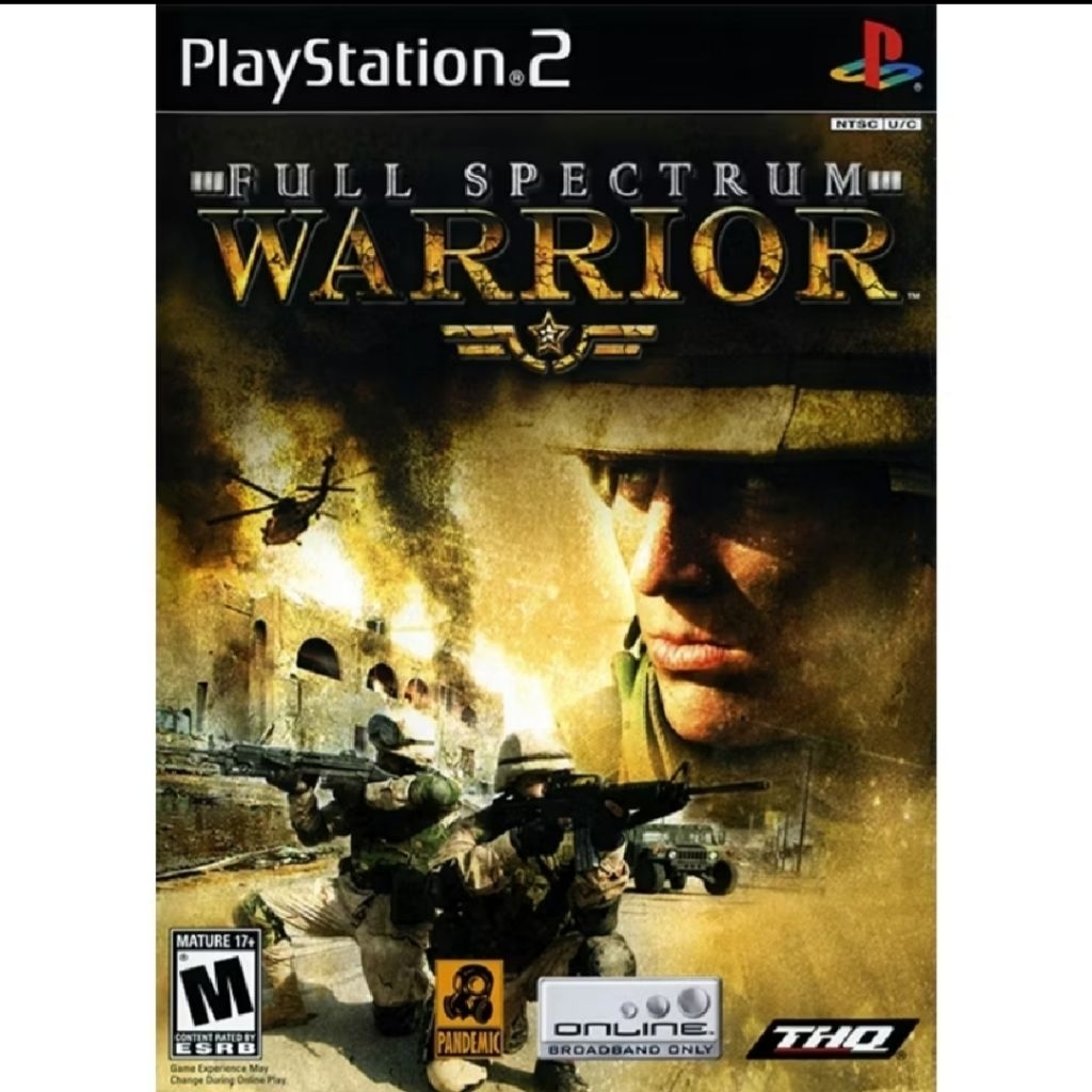 Kaset Playstation 2 PS2 Full Spectrum Warrior