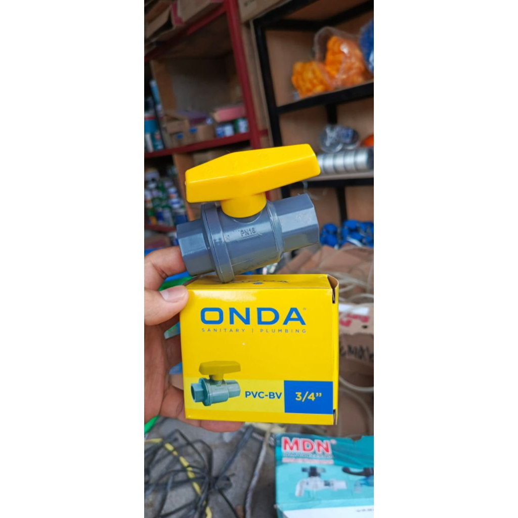 Onda stop kran air 3/4 inch bahan berkualitas
