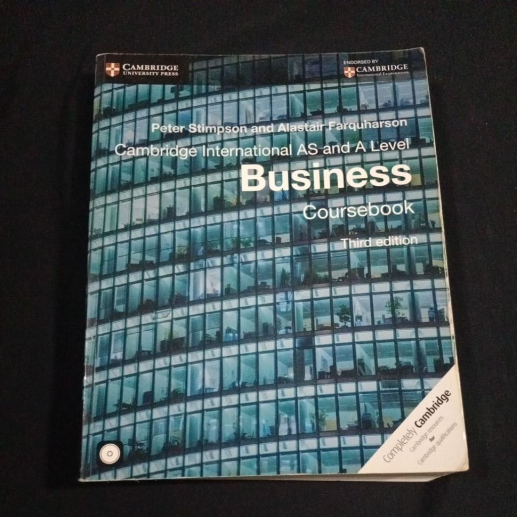 Cambridge International AS & A Level Bussiness
