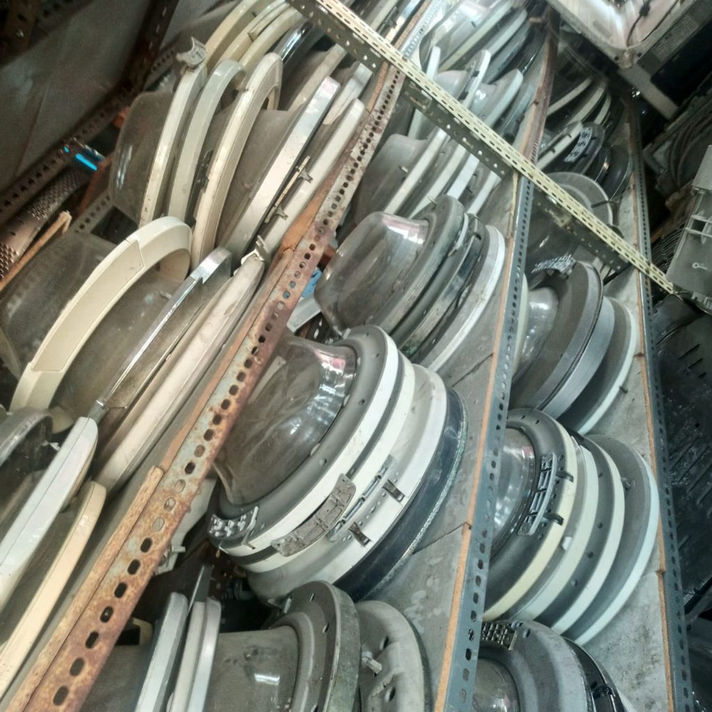 pintu mesin cuci front loading pintu depan