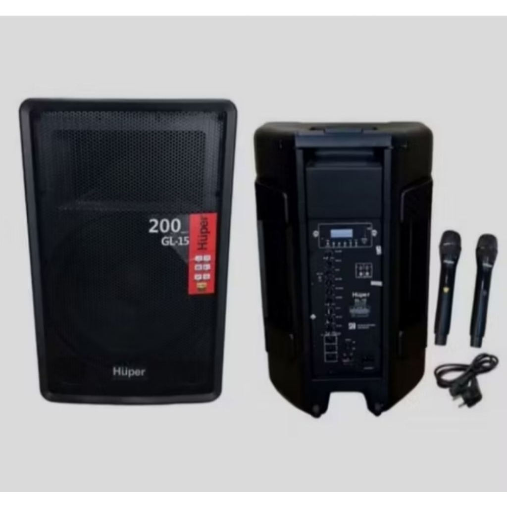 SPEAKER PORTABEL HUPER GL-15 / GL15 /HUPER GL15 /GL-15