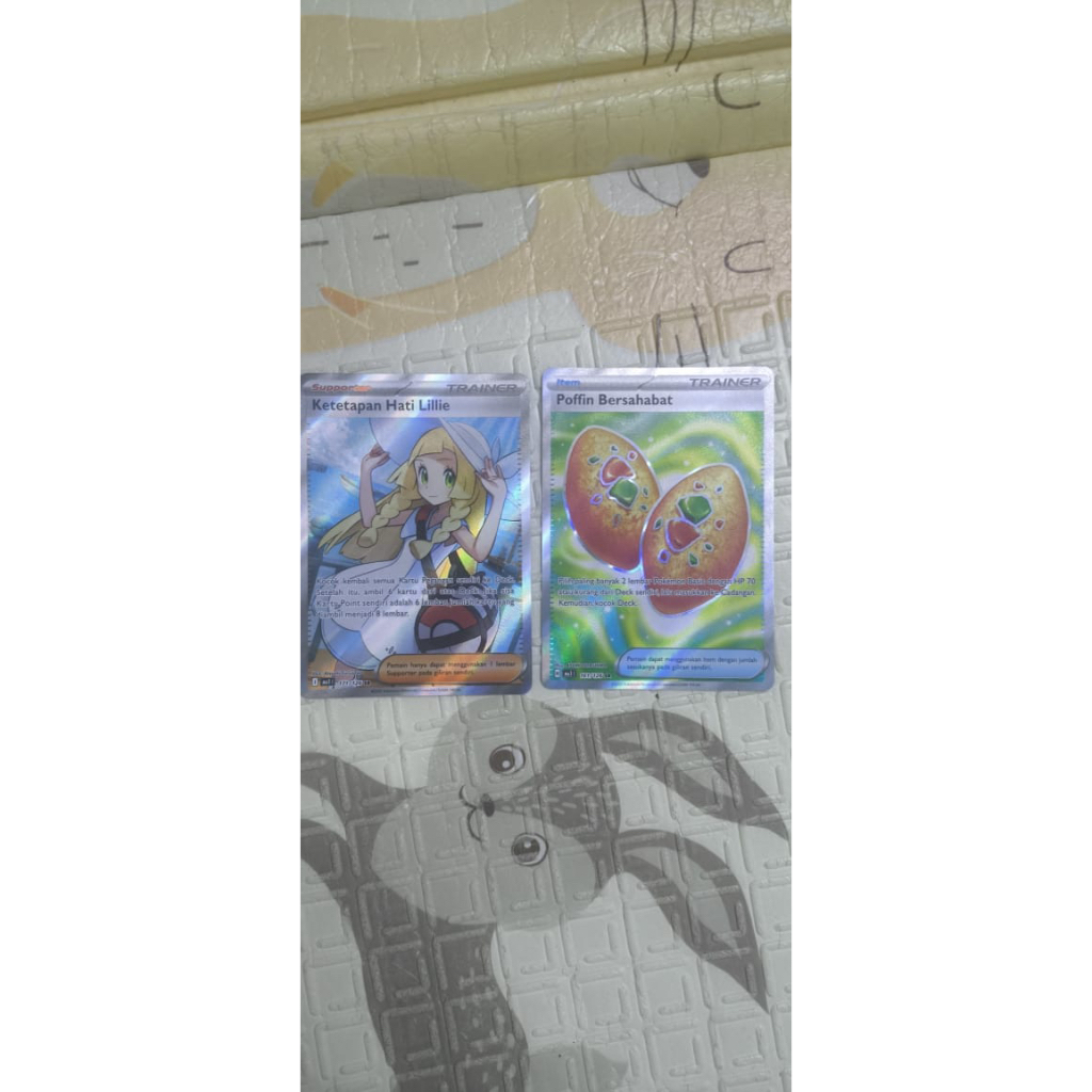 Ketetapan Hati lilie SR Pokemon Mega TCG