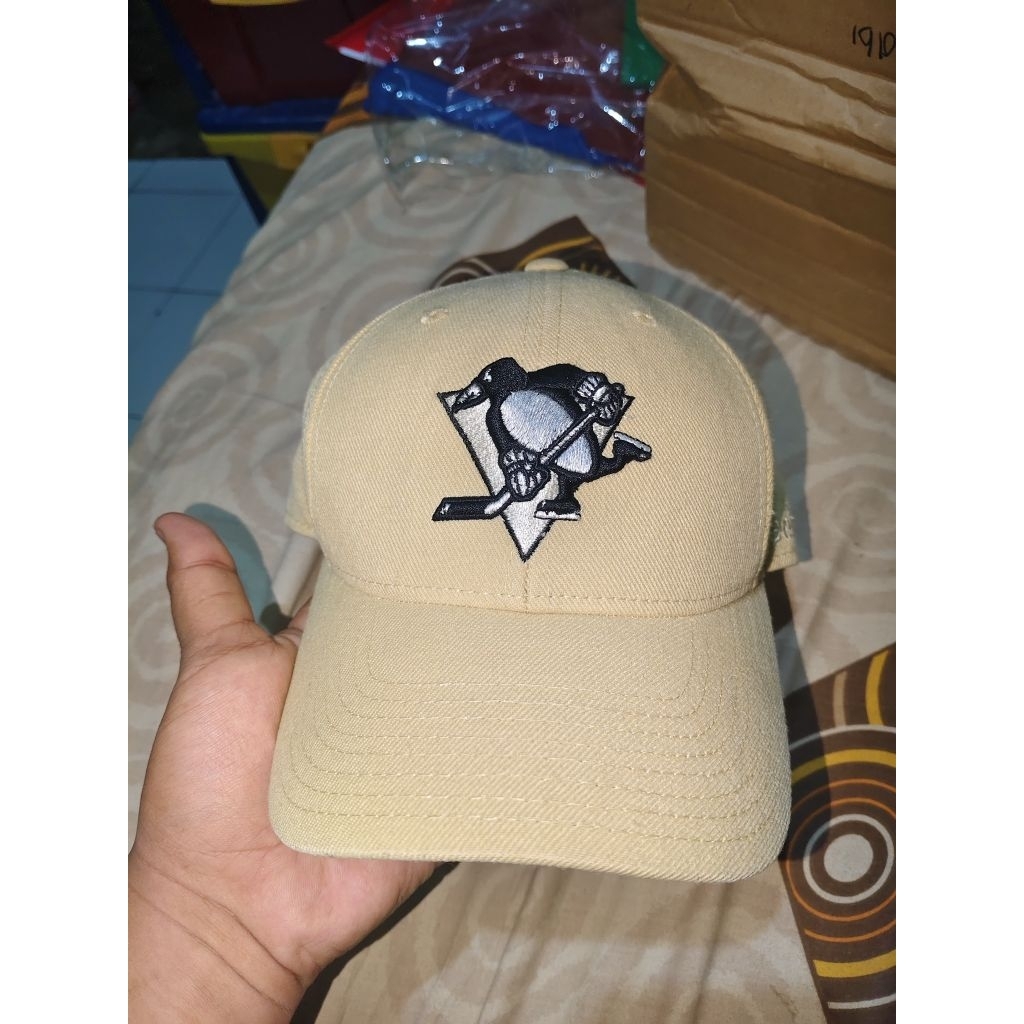 Topi Reebok NHL Edisi Pittsburgh Penguins