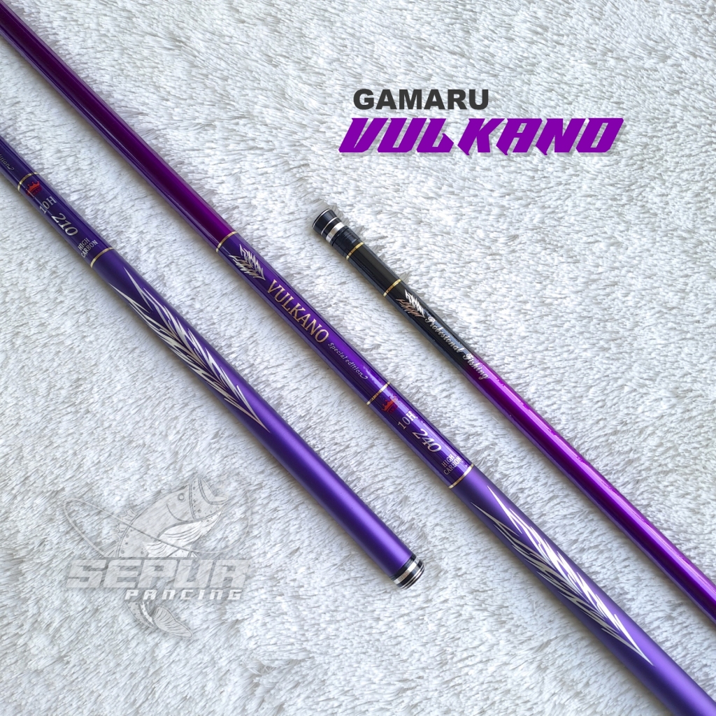 JORAN Tegek GAMARU VULKANO Special Edition Carbon Solid 10H | Joran Galatama Lele