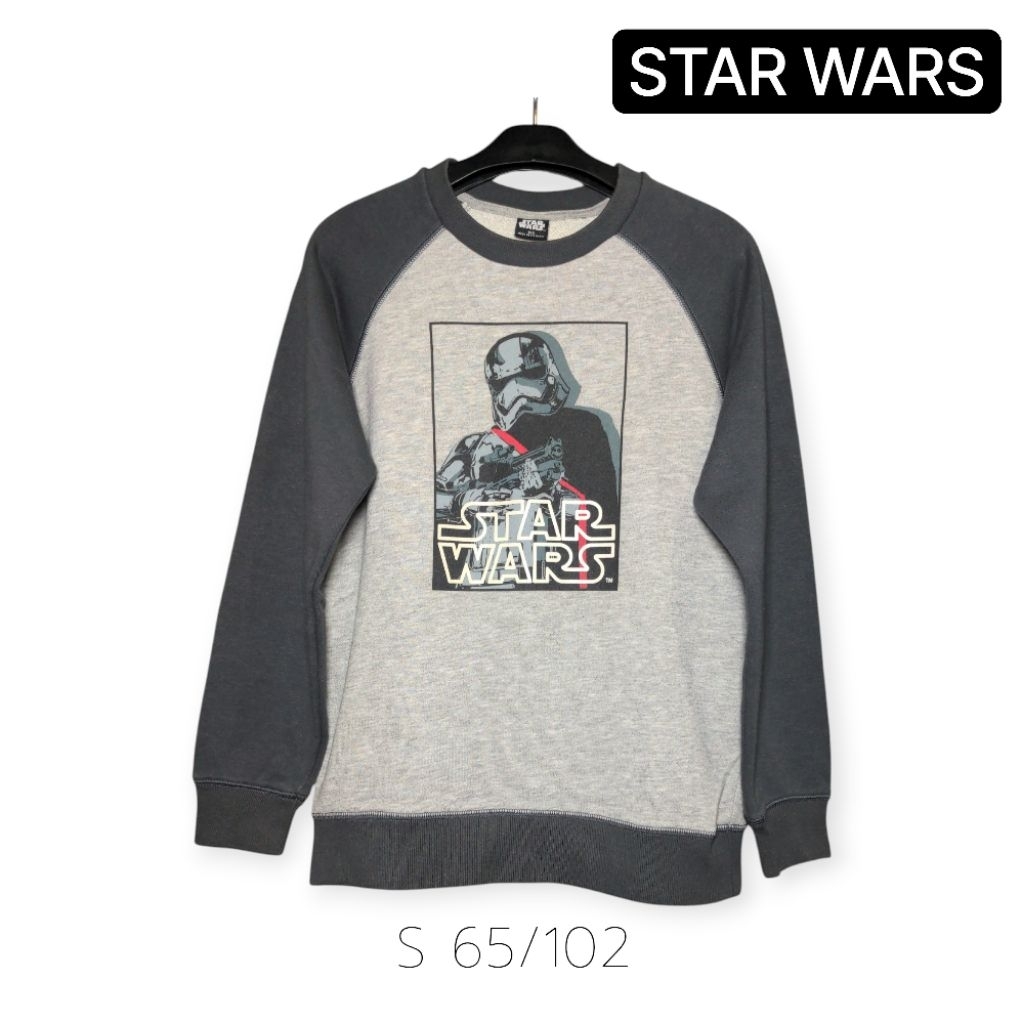 Star Wars Disney Sweater Long Sleeves T-shirt Original Kaos Sweatshirt Crewneck Lengan panjang