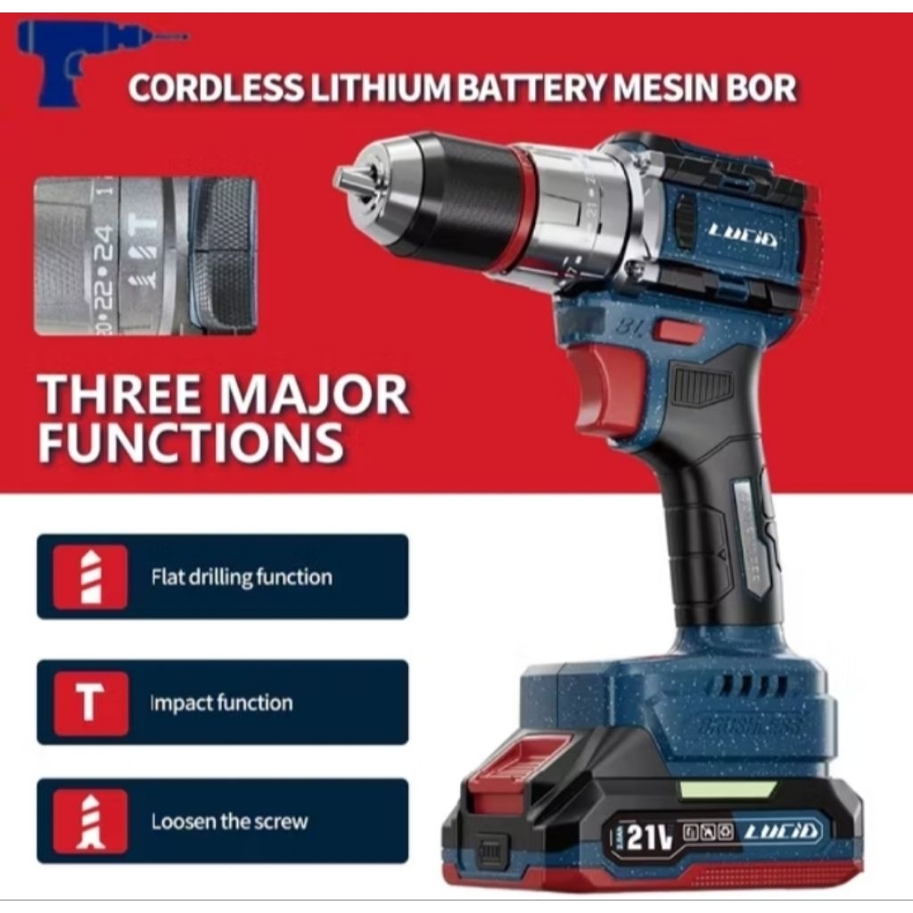 BOR LUCID LX60 SERI LANGKA HARGA MURAH KUALITAS JOSS CHECKOUT LANGSUNG DI KIRIM