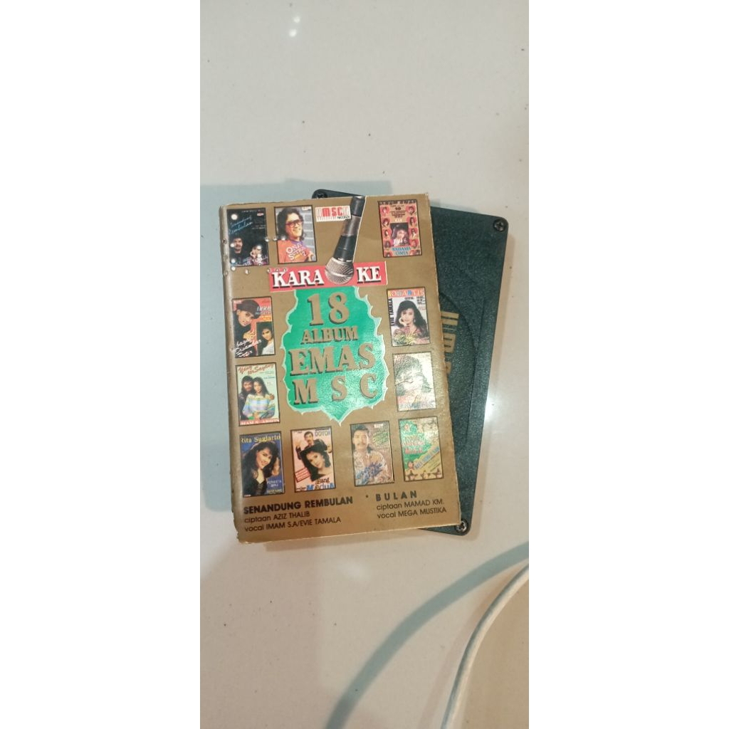 KASET KARAOKE DANGDUT 18 lagi emas MSC