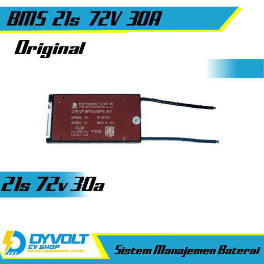 BMS 21s 72v 30a || Sistem manajemen batterai