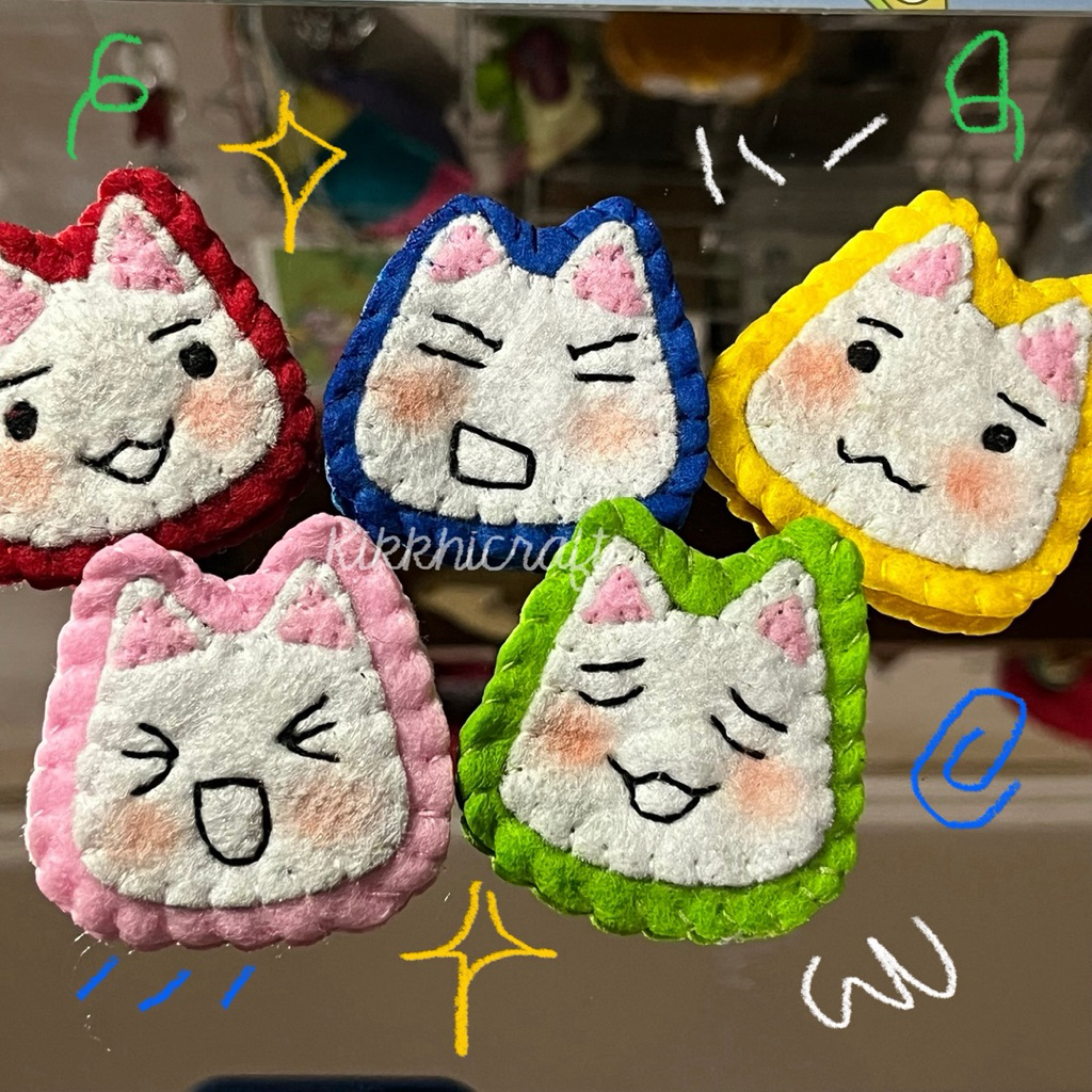 [PO] Toro Inoue felt pins
