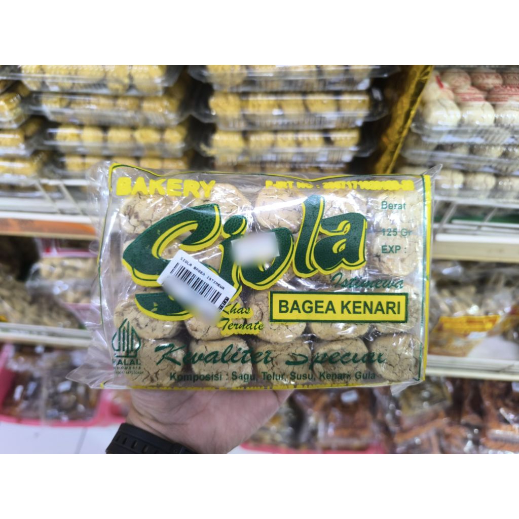 Siola Bagea Kenari Khas Ternate