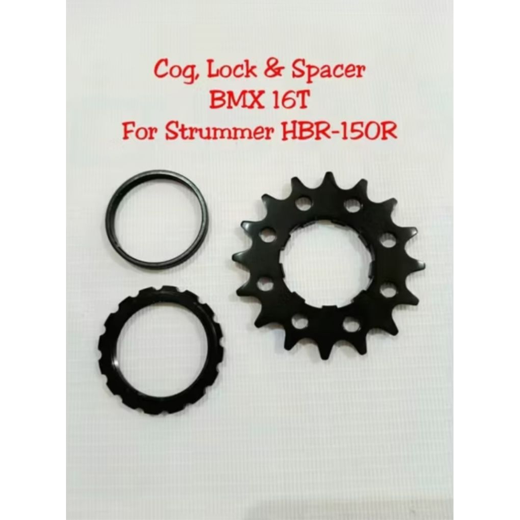 COG Lock Spacer BMX Strummer 16T For Freehub Strummer HBR-150R