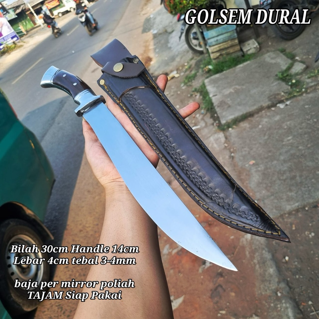 PISAU SEMBELIH DURAL SARUNG KULIT