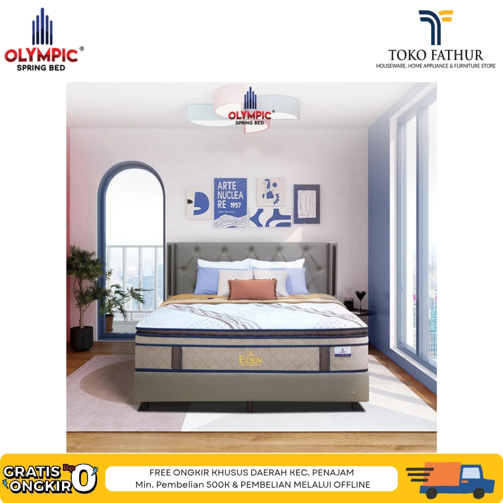 Kasur Olympic Springbed EDEN Gold Series / Spring bed Olympic Gold