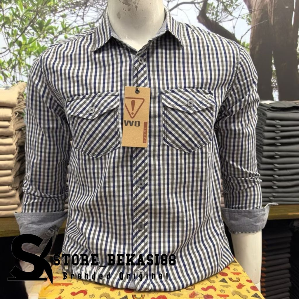 WATCHOUT JEANS ORIGINAL Kemeja pria