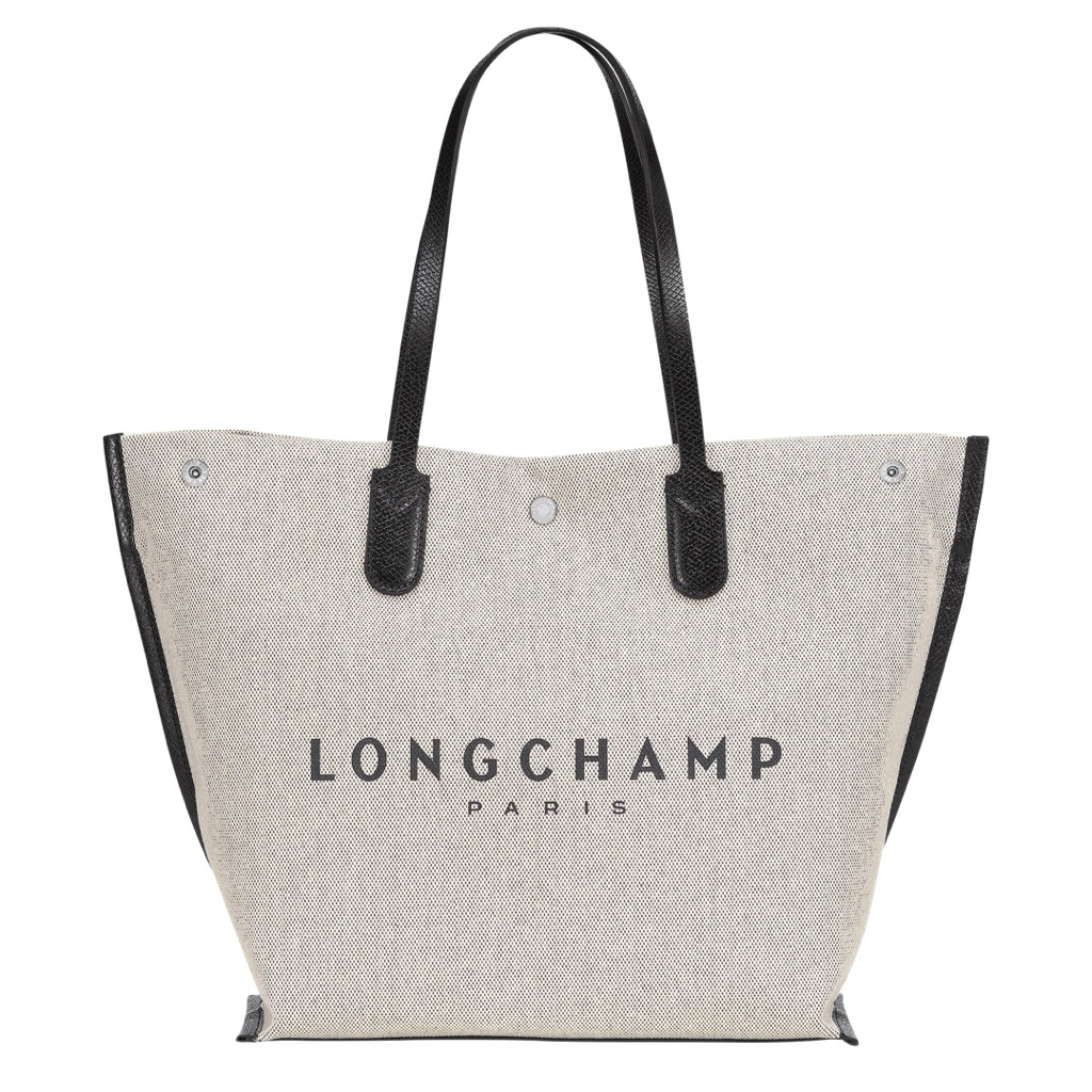 Lc ESSENTIAL TOTE BAG L   ECRU - CANVAS