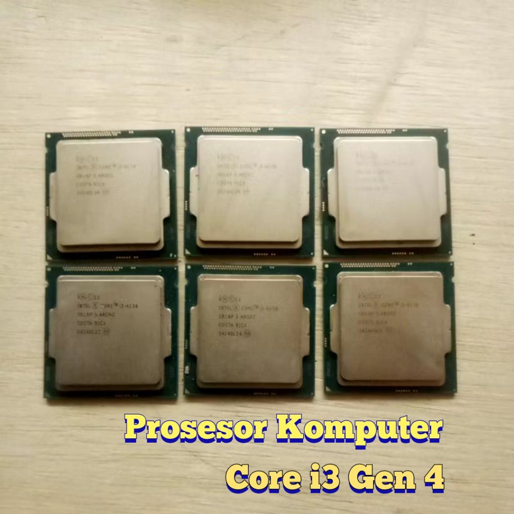 Prosesor PC Core i3 Generasi 4 / Prosesor Core i3 4130 4150 4160 4170 LGA 1150
