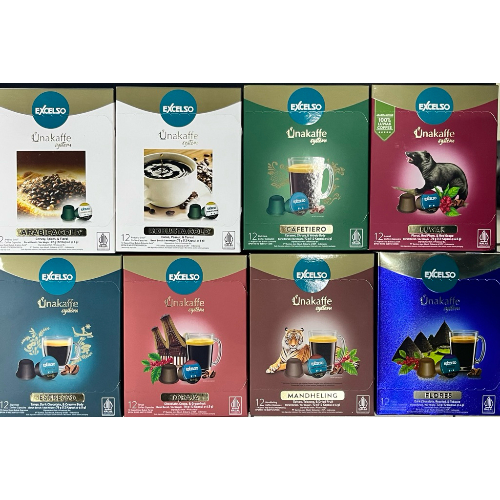 Excelso Unakaffe Kopi Mesin Kapsul