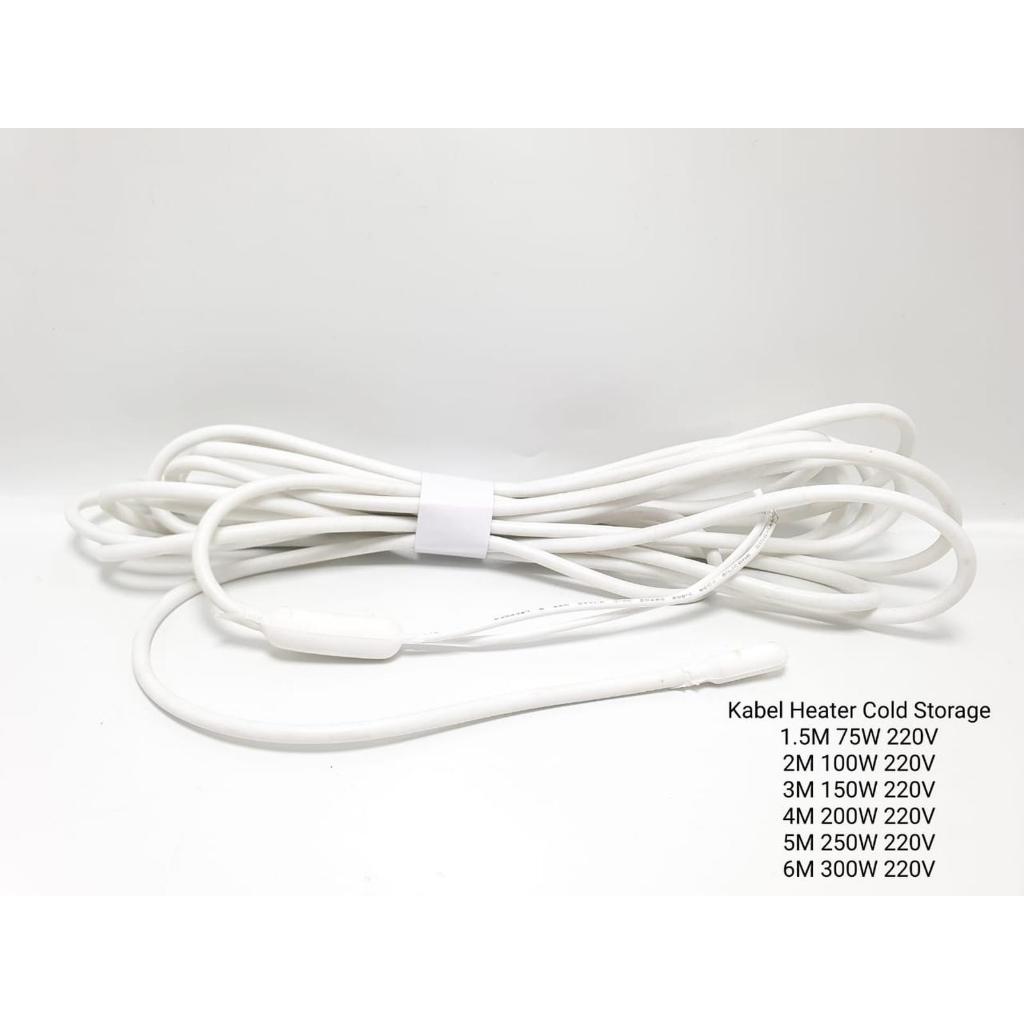 KABEL HEATER PEMANAS COLD STORAGE DRAIN HEATER 1,5M 75Watt