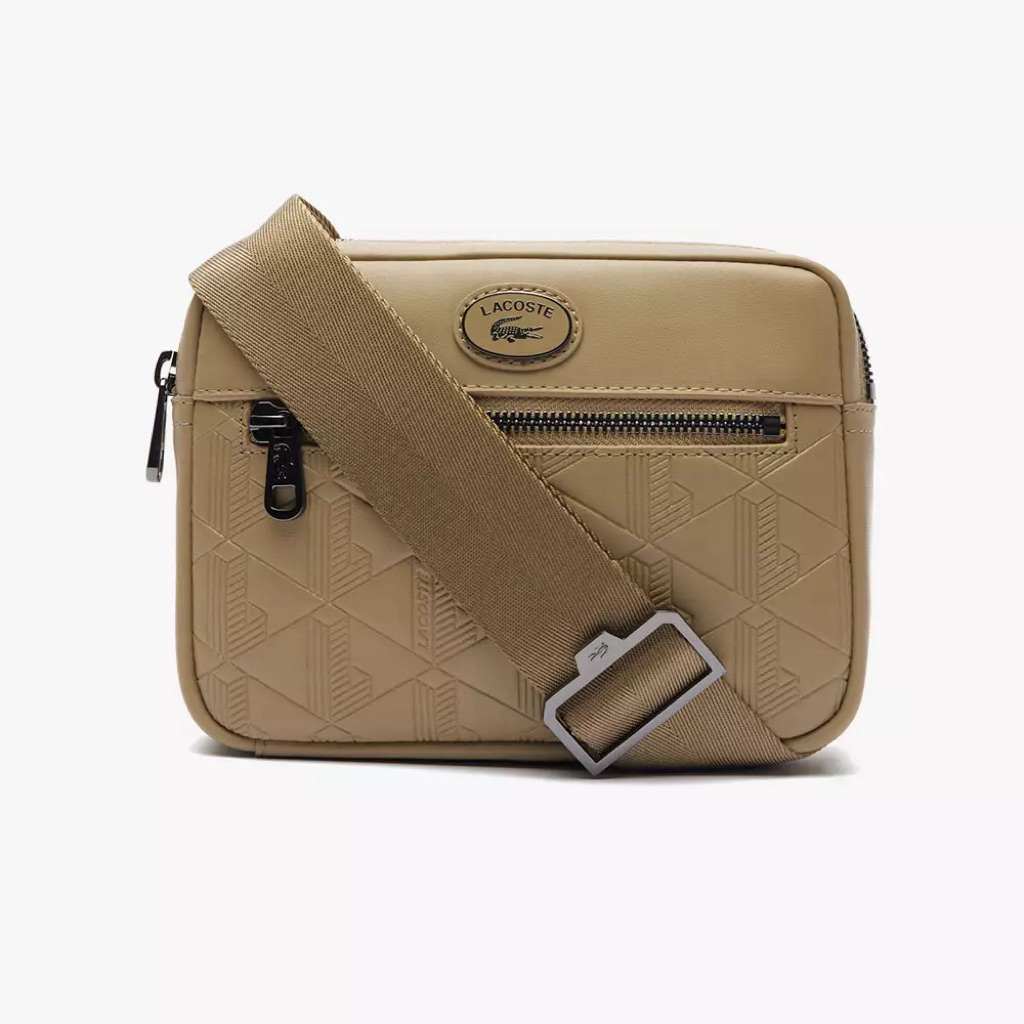 Tas Selempang Lacoste Beige